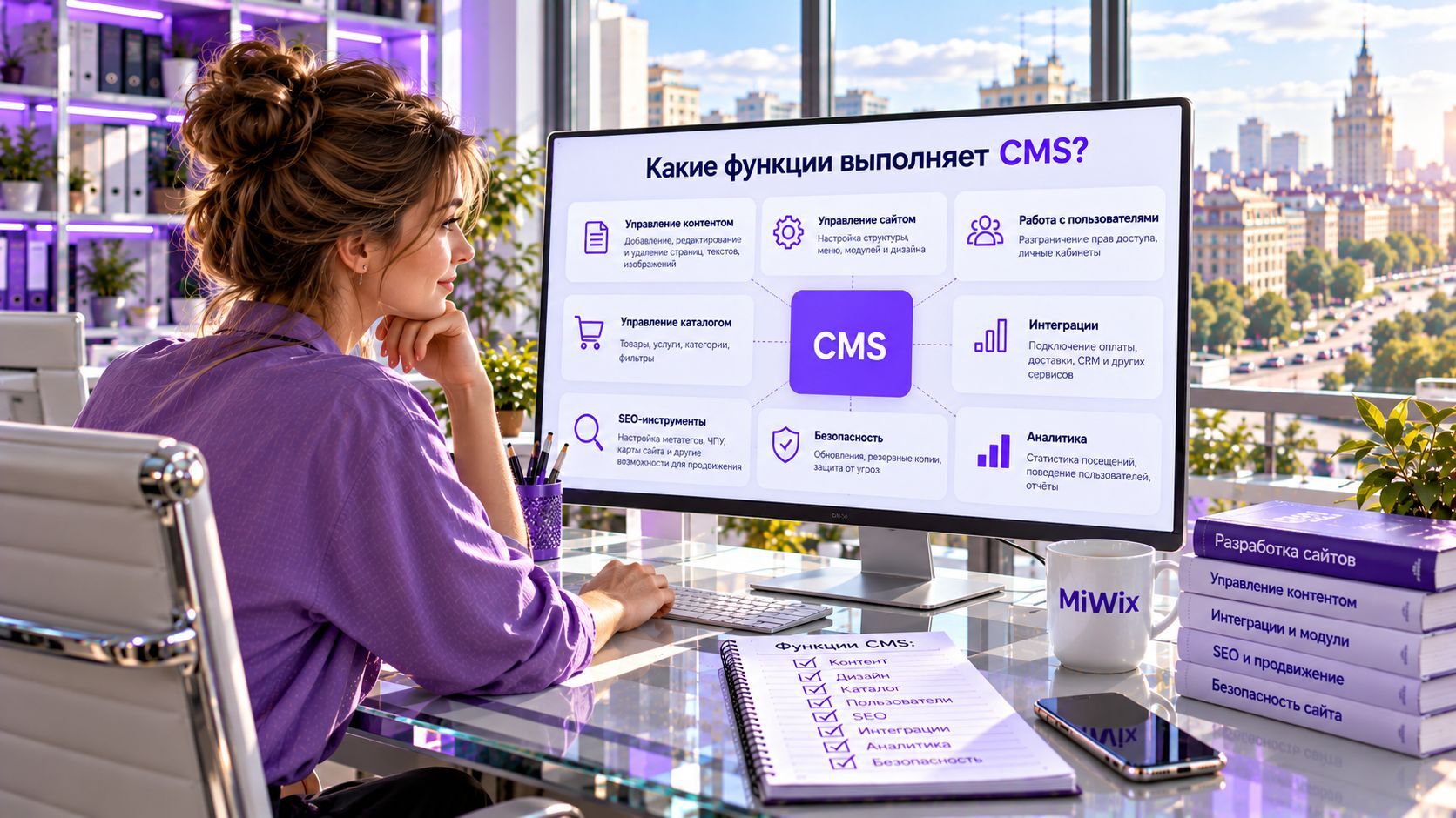 Какие функции выполняет CMS?